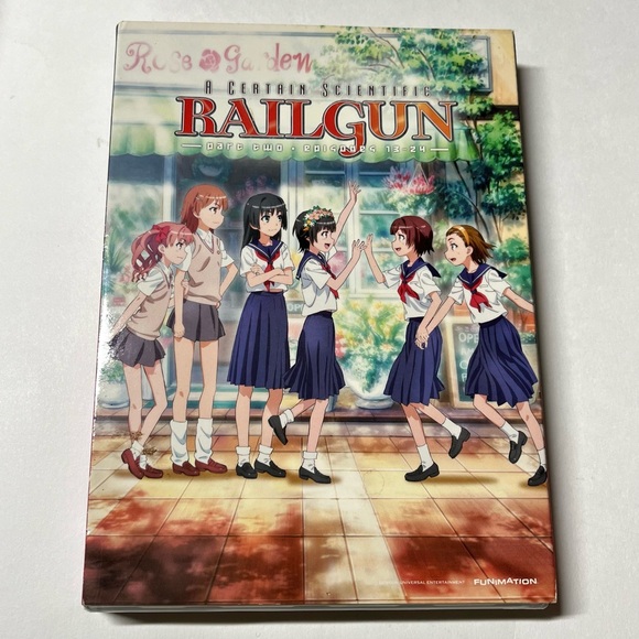 A Certain Scientific Railgun Part One/Two DVD Bundle
Factory Sealed - Picture 3 of 5